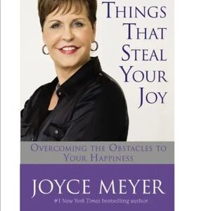 Joyce Meyer’s Seven Things That Steal  Your Joy paperback book
